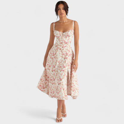 Eva | Floral Dress - Novila