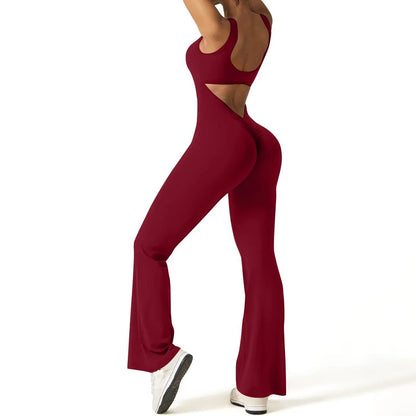 Viral V-Back Jumpsuit